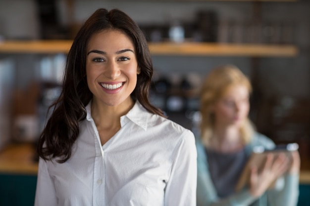 Portrait of beautiful businesswoman