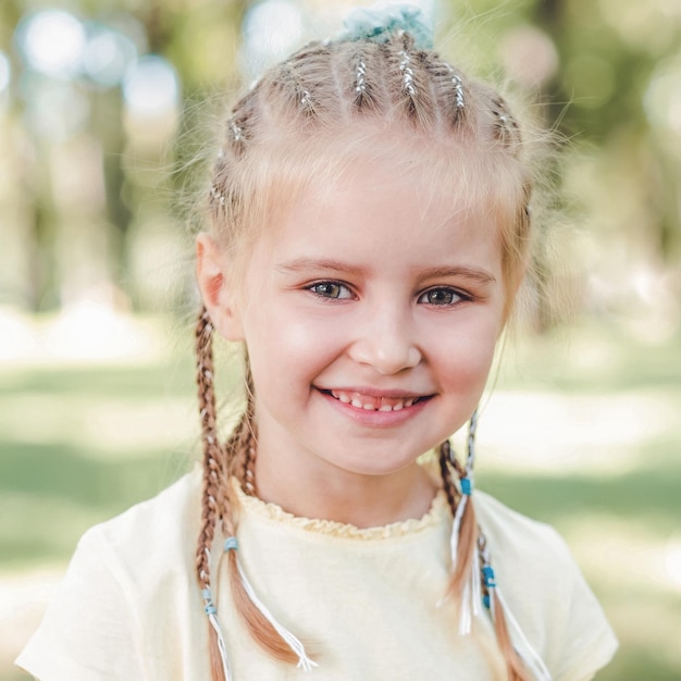 Portrait of beautiful girl