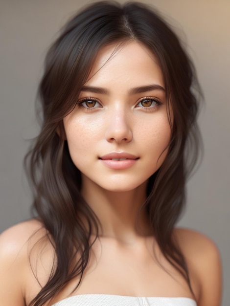 Portrait of a beautiful girl