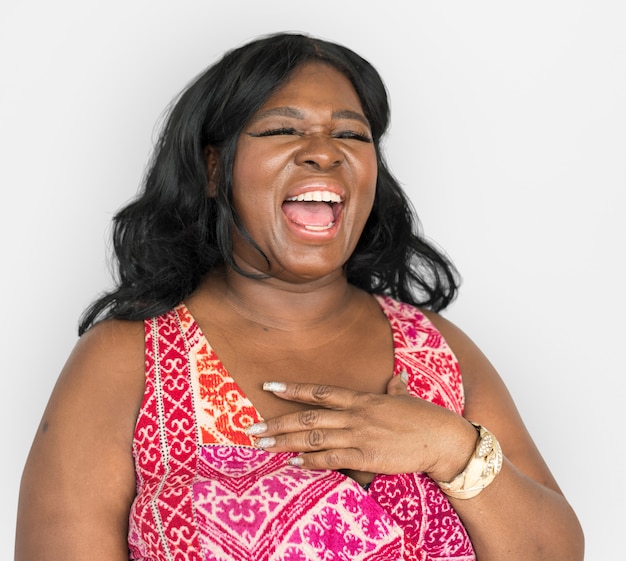 Portrait of a beautiful mature African American woman