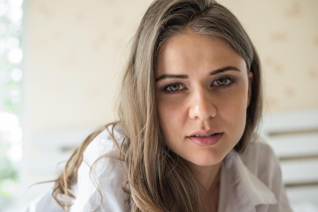 portrait of beautiful woman
