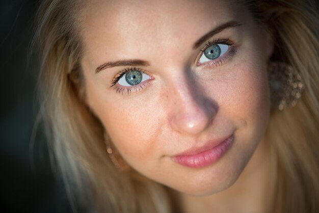 Photo portrait of beautiful woman