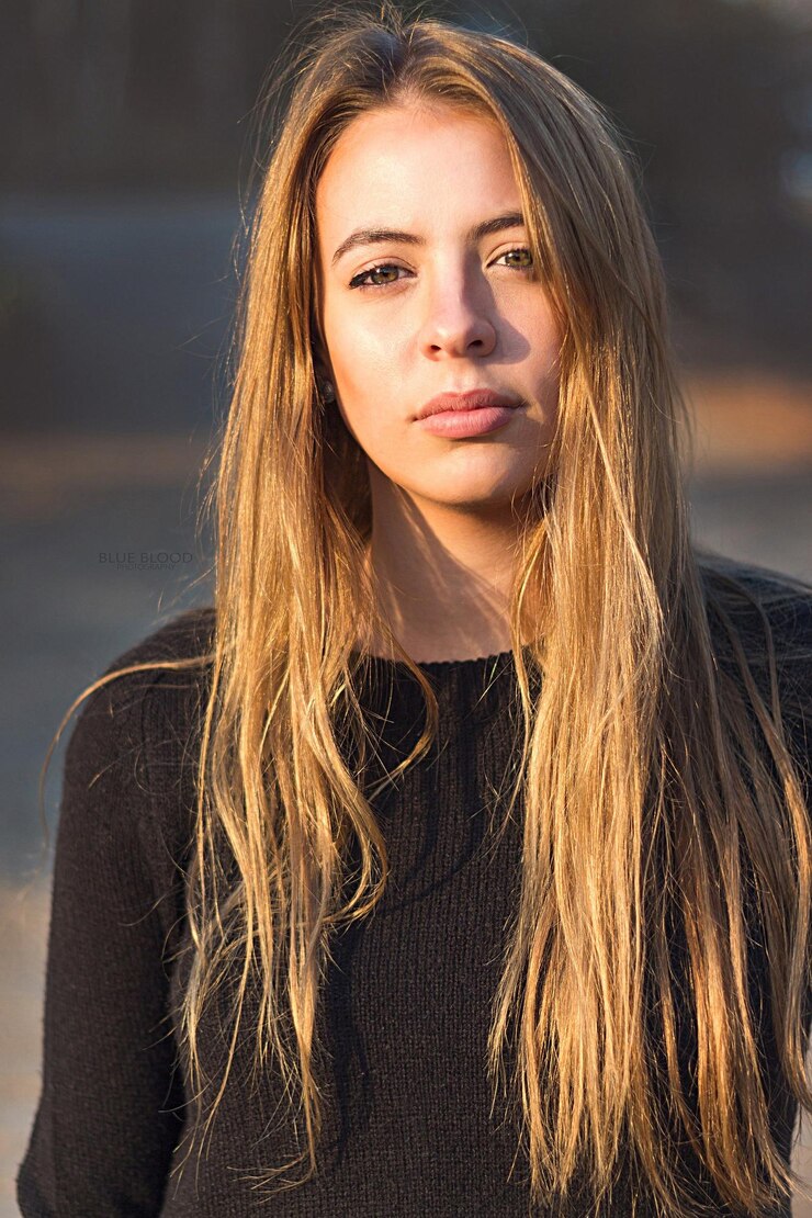 Photo portrait of beautiful woman
