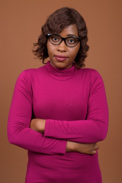 Portrait Of Beautiful Young African Woman