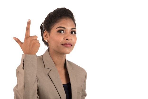 Portrait of beautiful Young business woman