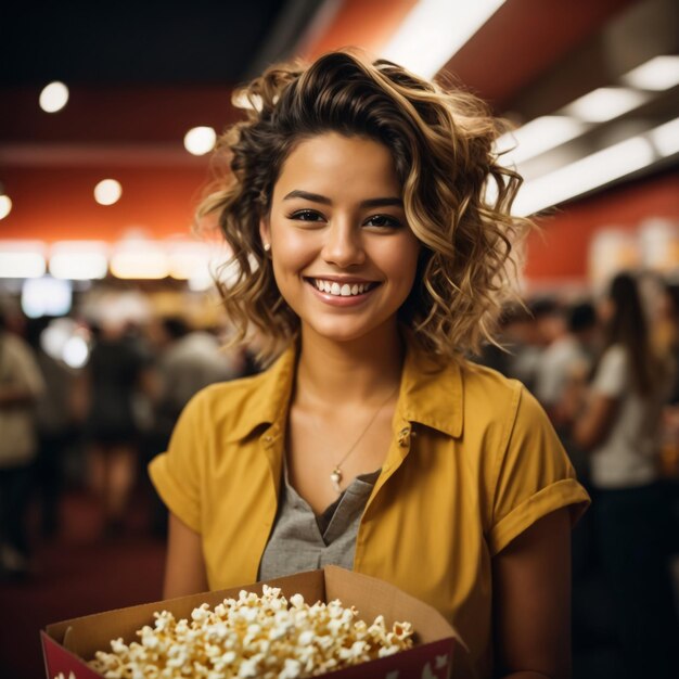 Portrait of a beautiful young girl