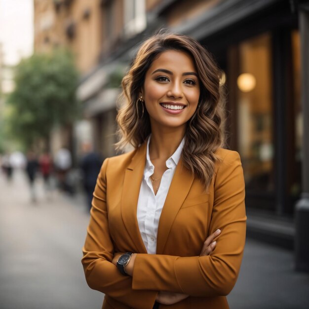 Photo portrait of a beautiful young girl