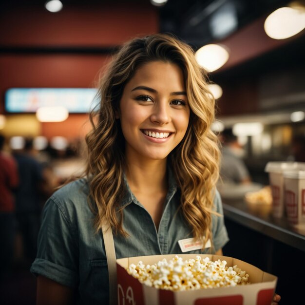 Portrait of a beautiful young girl