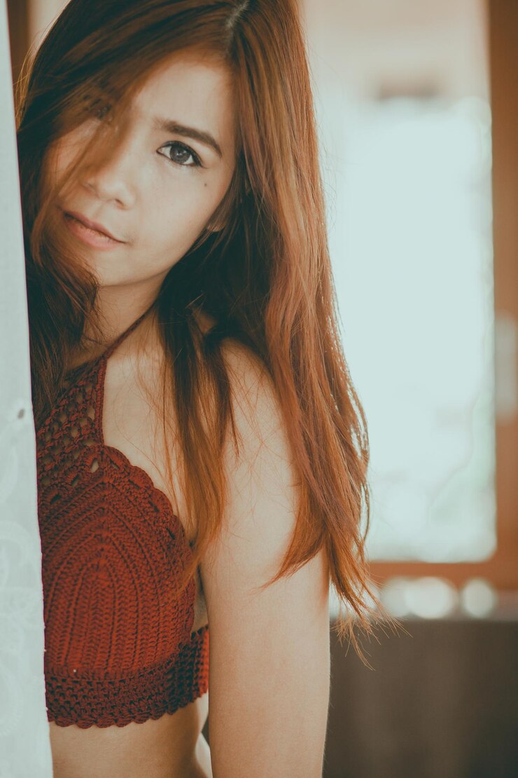 Photo 美しい若い女性の肖像画