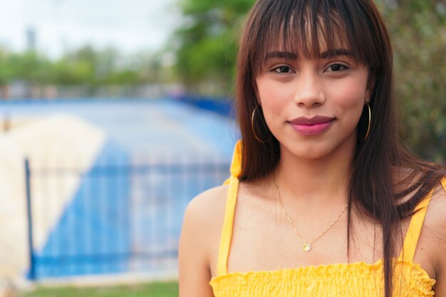 Portrait Of A Beautiful Young Woman