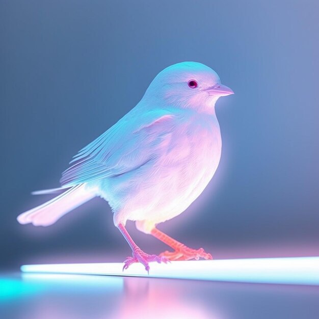 portrait of bird generated by ai