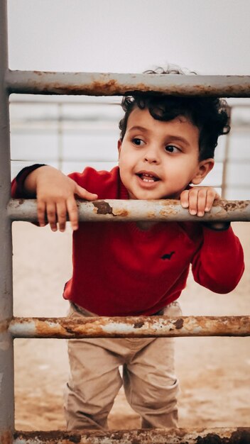 Photo portrait of boy