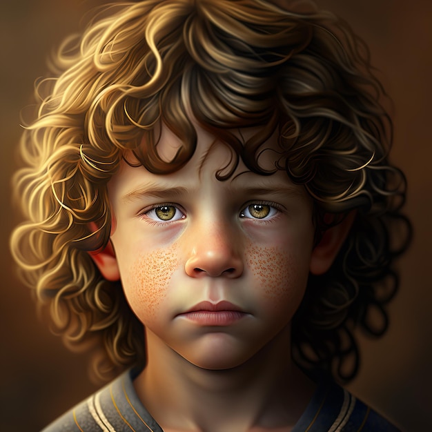 Portrait of a boy