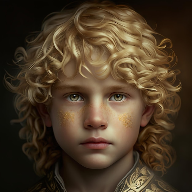 Portrait of a boy