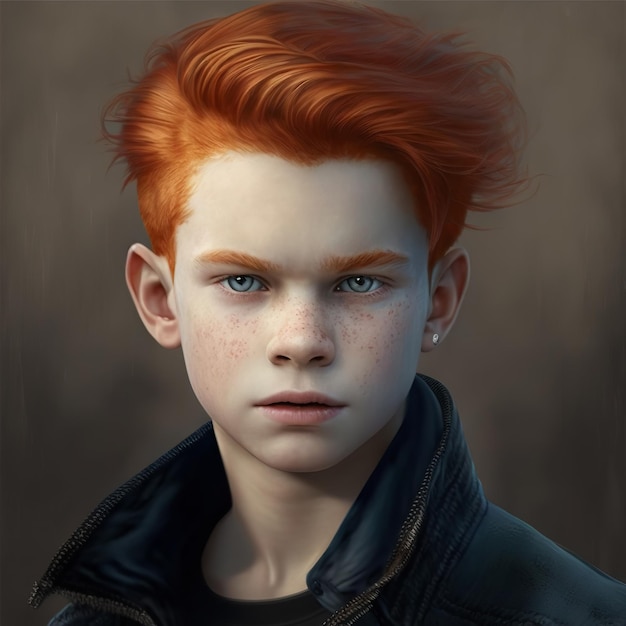 Portrait of a boy