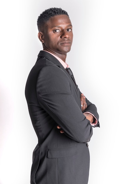 Photo portrait of a businessman with crossed arms