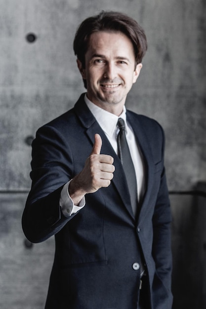 Portrait of businessman