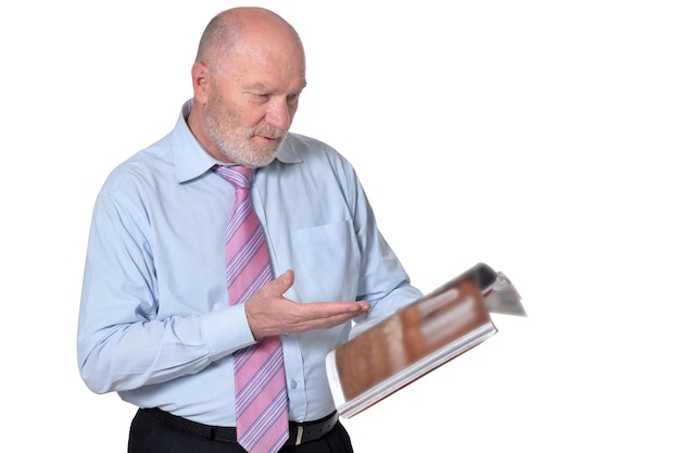 Photo portrait of a businessman