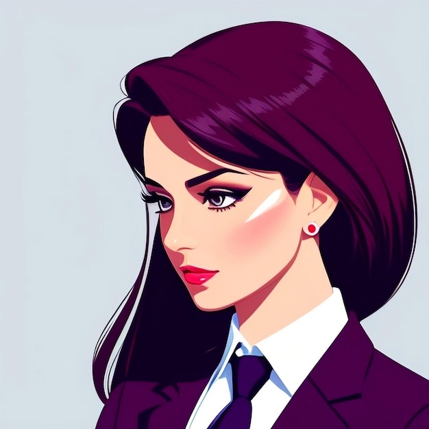 Portrait a businesswoman executive