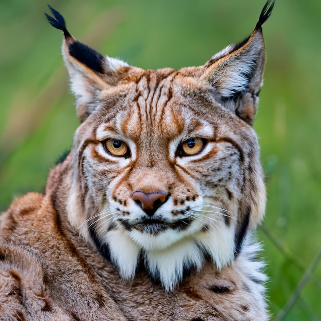 Portrait of Carpathian Lynx