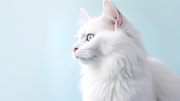 portrait of a cat pet photography ai