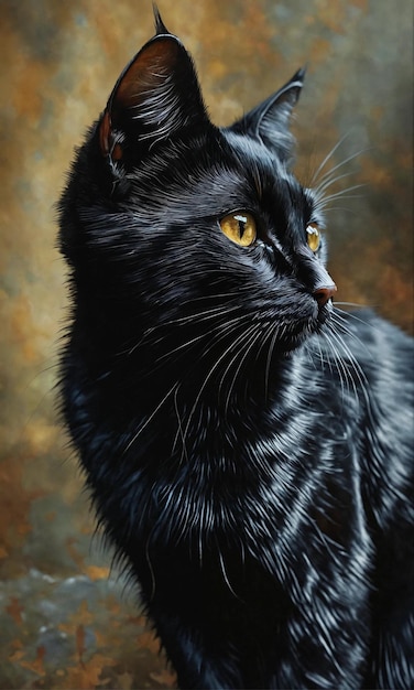 Portrait of a cat