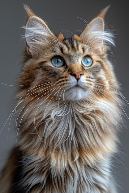 Photo portrait of a cat