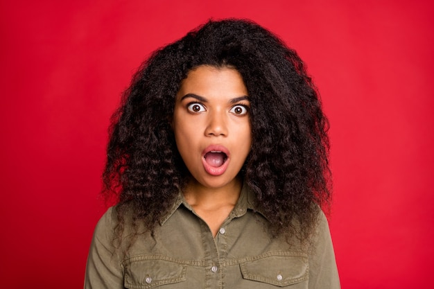 Portrait of cheerful cute girl