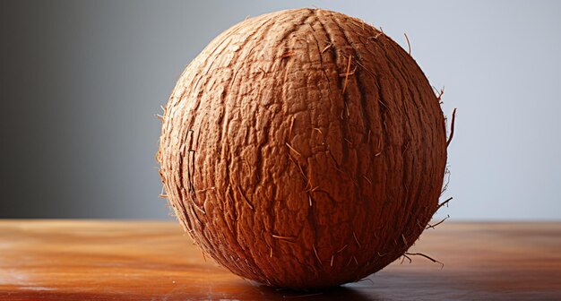 Portrait of coconut Ideal for your designs banners or advertising graphics