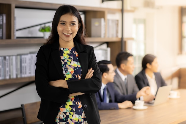 Portrait of Confidense Businesswoman 