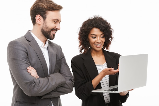 Portrait of a confident business couple