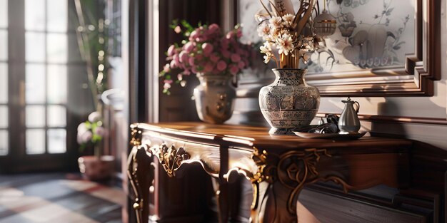 Portrait of a Console Table