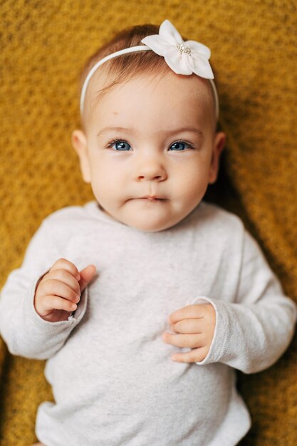 Foto ritratto di un bambino carino