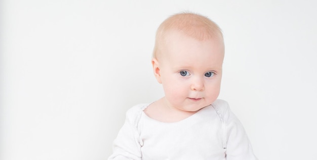 Foto ritratto di un bambino carino