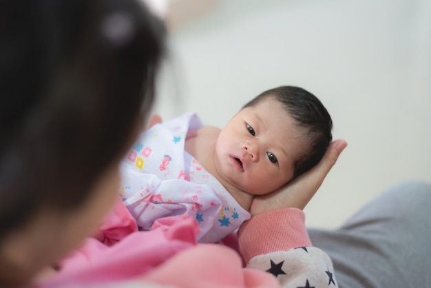 Portrait of cute baby