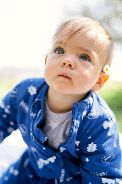 Photo portrait of cute boy