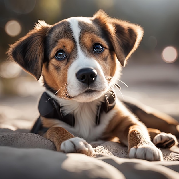 portrait of a cute dogportrait of a cute dog