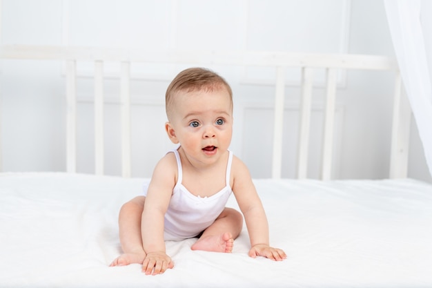 Portrait of a cute little girl