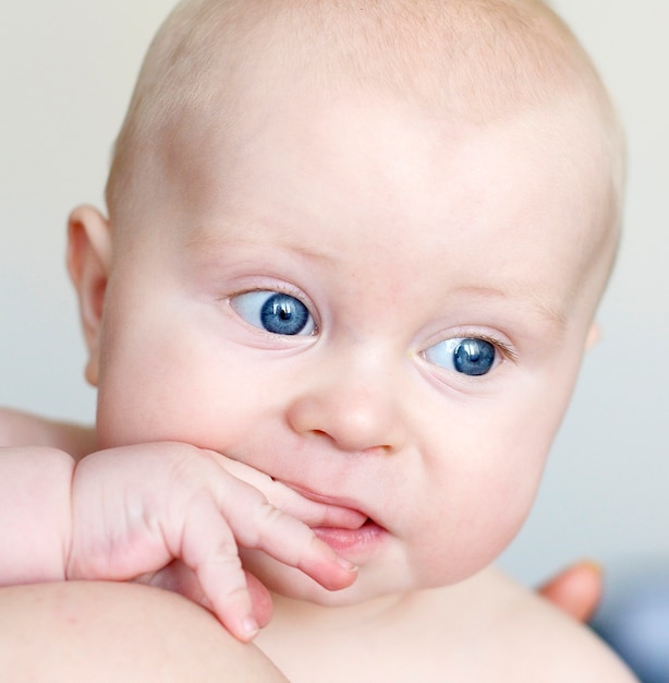 portrait cute toddler