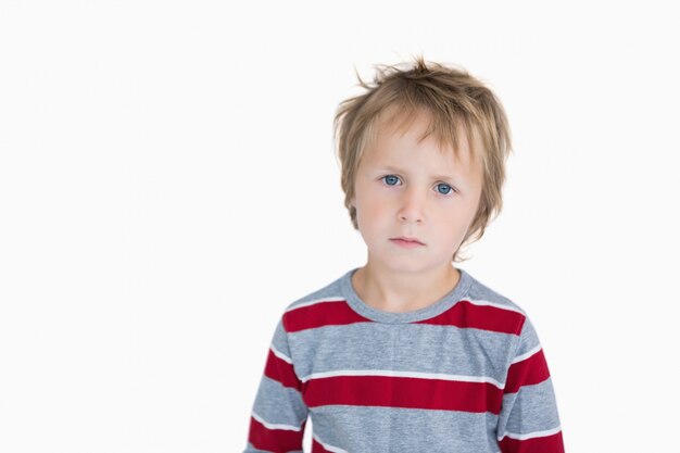 Portrait of cute young boy