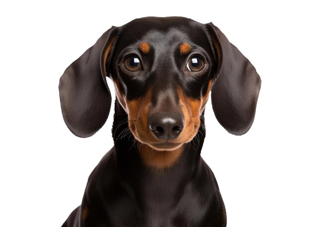 Portrait of a Dachshund