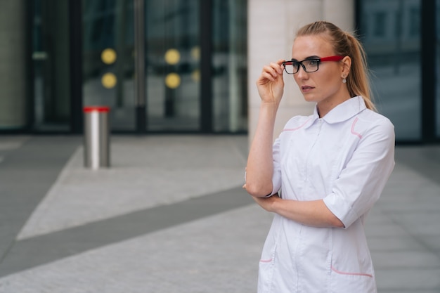 portrait doctor female