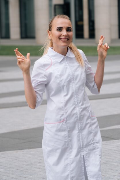 Foto ritratto medico femminile