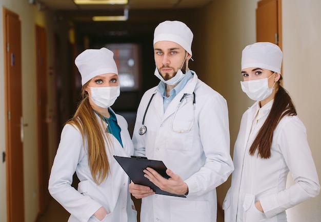 Portrait of doctors.