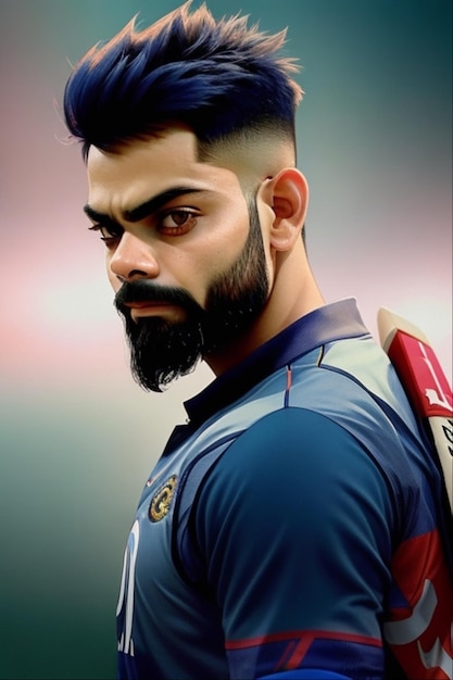 Virat Kohli Drawing Photo - Drawing Skill