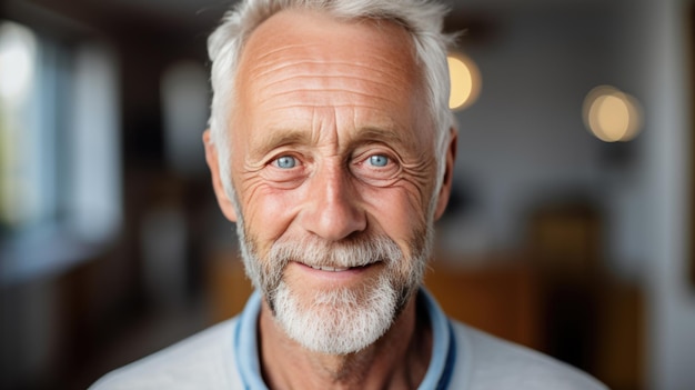 Portrait of an elderly man