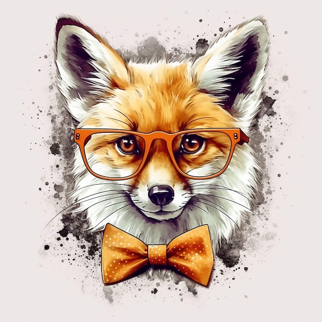 Portrait of fox