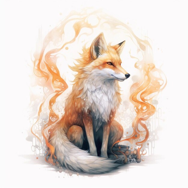 Portrait of fox