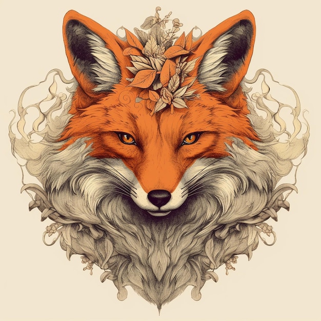 Portrait of fox