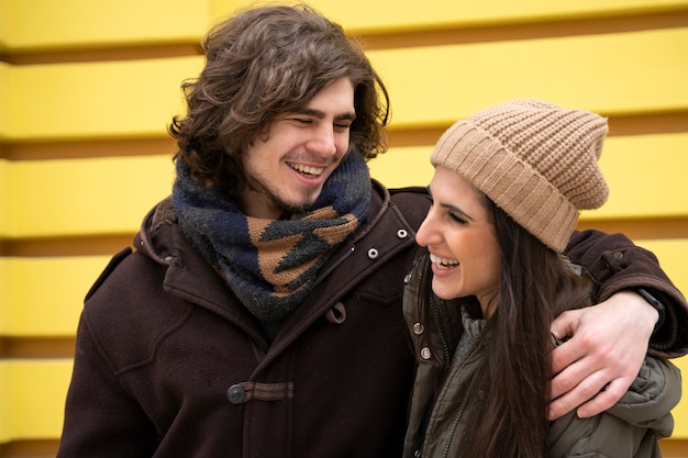 Photo portrait of friends having a great time together